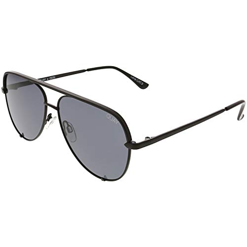 QUAY AUSTRALIA High Key Mini QUAY X DESI Black/Smoke Polarized One Size
