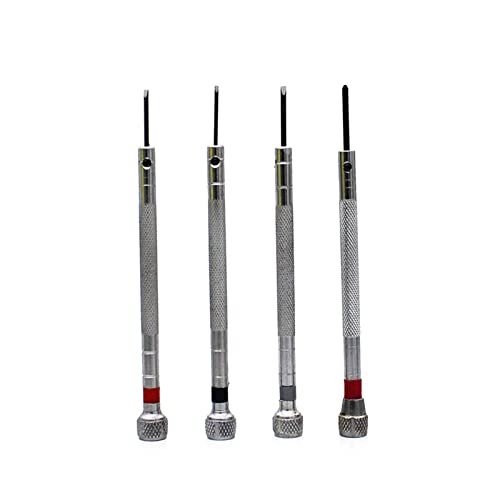 YÁSEZ 4 Kinds of Portable Screwdriver Tools for Repairing Jewelry Watch Laptop Glasses Slotted Cross Screwdriver