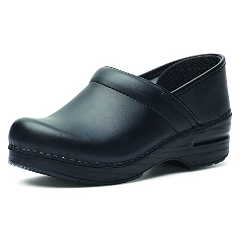 Dansko Women's Professional Black Box Clog 7.5-8 Wide US