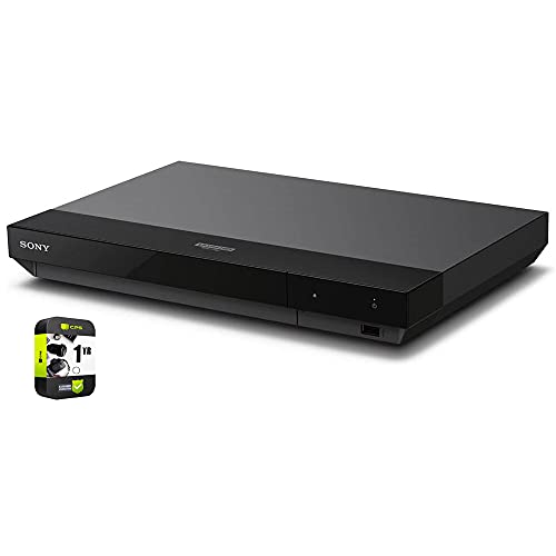 Sony UBP-X700/M HDR 4K UHD Network Blu-ray Disc Player with Hi-Res Audio Bundle Includes 1 YR CPS Enhanced Protection Pack