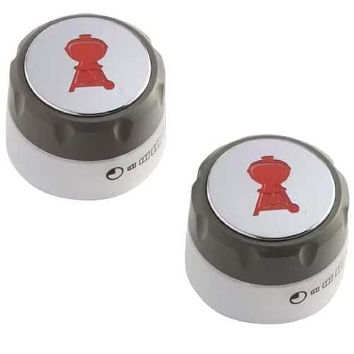 Weber 70867 2-3/8'.Diameter Summit 400/600 Years 2007-2011 2pk Lighted Knob