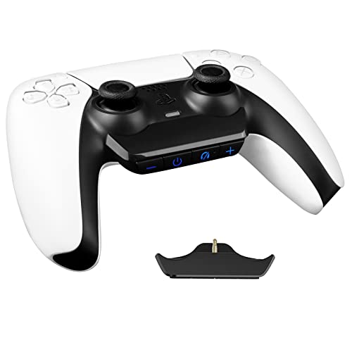 arVin Bluetooth Adapter for PS5 Controller, BT 5.1 Low Latency Wireless Audio Transmitter, One Key Mute, Volume Adjustment, No Driver Needed Game Accessories for PS5 AirPods Sony Bose Earbuds Speakers
