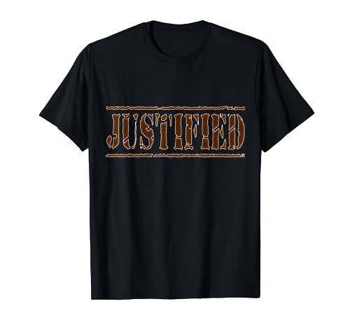 Justified Shirt Western Justified Weathered Distressed Style T-Shirt