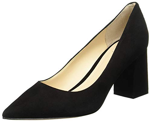 Marc Fisher LTD Women's Zala Pump, Black Suede 960, 8