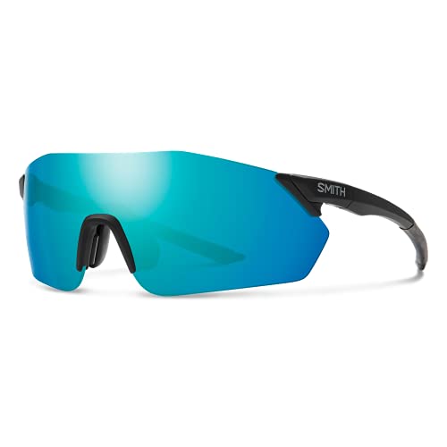 Smith Reverb Sunglasses Matte Black/ChromaPop Opal Mirror