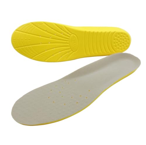 Happystep Comfort Memory Foam Cushioning Insoles, Arch Support, Shock Absorption, Distribute Pressure, Relieve Plantar Fasciitis Foot Pain, for Men & Women Everyday Use (US M: 8-12 or W: 9-14)