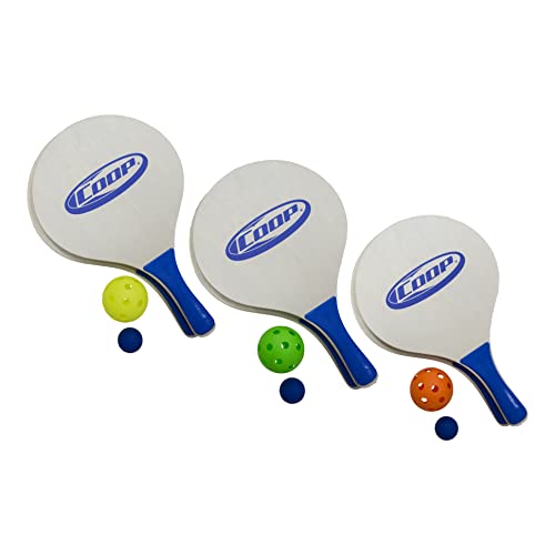 Coop Paddle and Pickle Ball, Styles and Colors May Vary