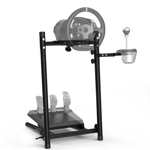 RACGTING Racing Wheel Stand for Logitech G29 G920 G923 G27 G25,Foldable Steering Wheel Stand for Thrustmaster T248X T248 T300RS T150 458 TX Xbox PS4 PS5