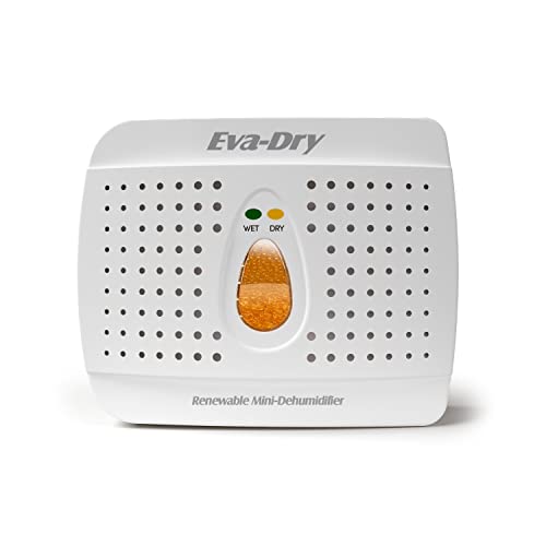 Eva-dry E-333 Mini Dehumidifier, Pack of 1, White sand