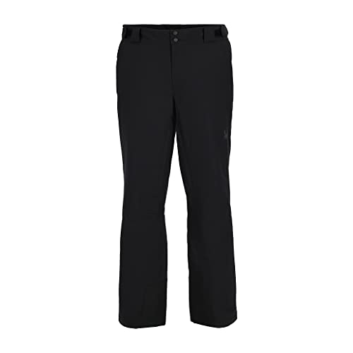 Spyder Men's Standard Traction Pants, Black Black, Large