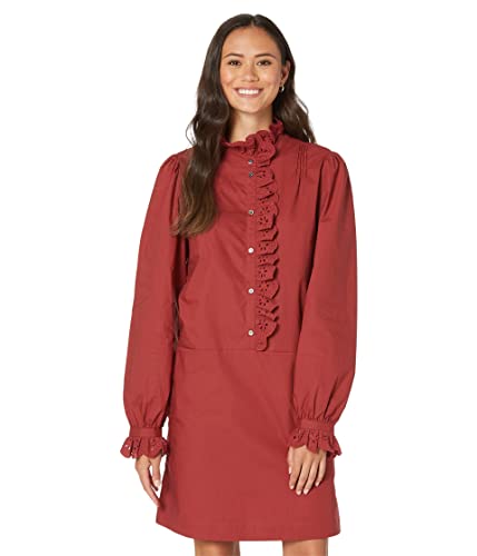 Joie Amiens Dress Russet Brown SM (US 4-6)