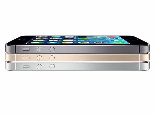 Original iPhone 5S Unlocked 16GB/32GB/64GB ROM 1GB RAM iCloud iOS WiFi Fingerprint Dual Core iPhone5S Cell Mobile Phone 32GB in Sealed Box/Black with Gift