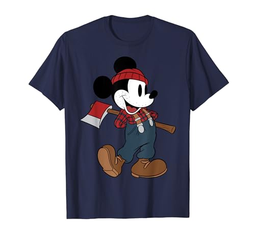 Disney Mickey Mouse Lumberjack Outfit T-Shirt