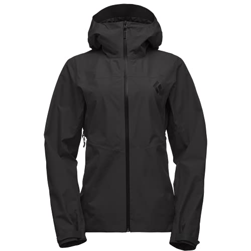 BLACK DIAMOND Equipment Liquid Point Shell - Women's - Black - Large
