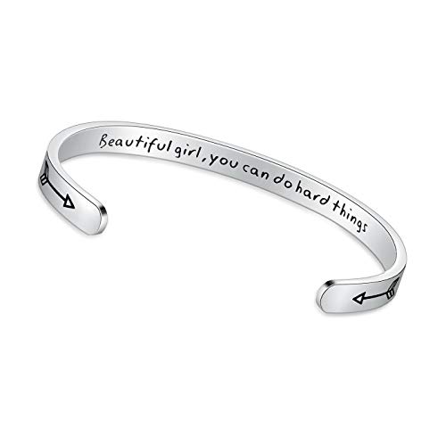 TONY & SANDY Bracelets for Girls Stocking Stuffers Inspirational Gifts 13 16 Year Old Girl Gift Ideas Birthday Valentines Christmas Gifts for Teenage Girls Jewelry Best Friend Bff