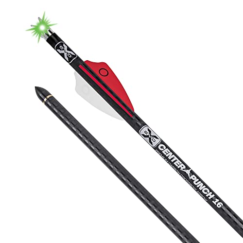 TenPoint EVO-X CenterPunch 16 Alpha-Blaze Carbon Arrows, 16'.001'