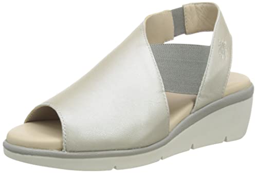 FLY London NILY940FLY Silver Borgogna EU 39 (US Women's 8-8.5) M