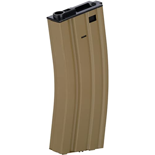 Lancer Tactical Gen 2 Hi-Cap 300 Round AEG Airsoft Training Metal Magazine -(Tan,1)