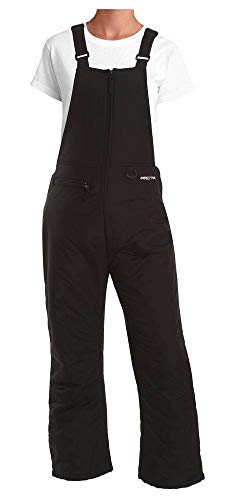 Arctix Kids Insulated Snow Bib Overalls, Black, Large