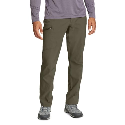 Eddie Bauer Men's Rainier Pants, Slate Green Rainier, 34W x 32L