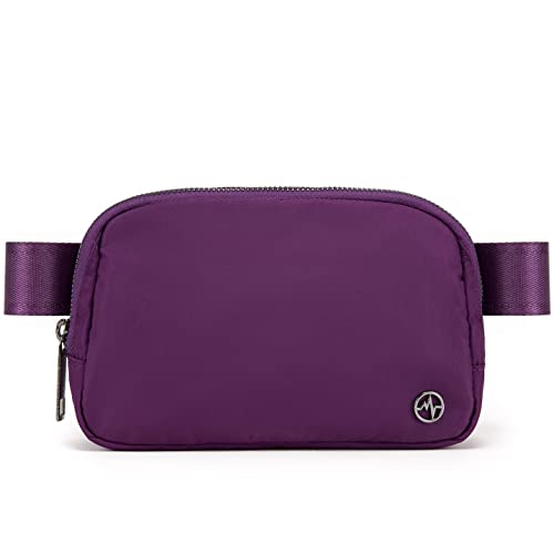 Pander Cross Body Fanny Pack for Women, Fashion Waist Packs, Crossbody Bags, Belt Bag with Adjustable Strap (Dahlia).