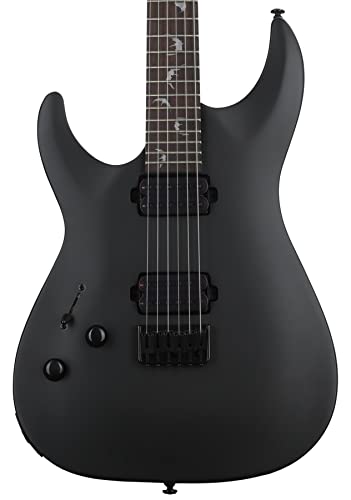 Schecter Damien-6 SBK Left-Handed Electric Guitar - Satin Black