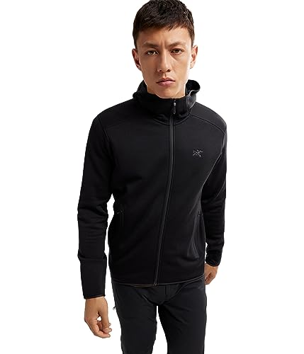 Arc'teryx Kyanite Hoody Men's | Warm Polartec Stretch Fleece Hoody | Black, Large
