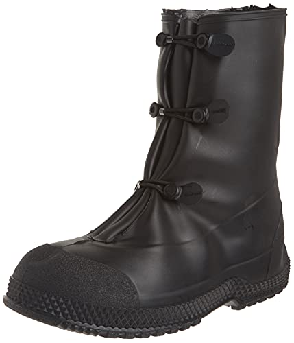 Servus SuperFit 12' PVC Dual-Compound Men's Overboots, Black (11001-Bagged)
