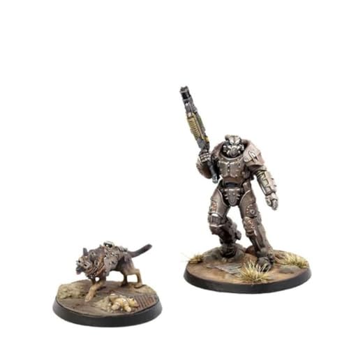 Modiphius Fallout: Wasteland Warfare - X01 Survivor & Dogmeat