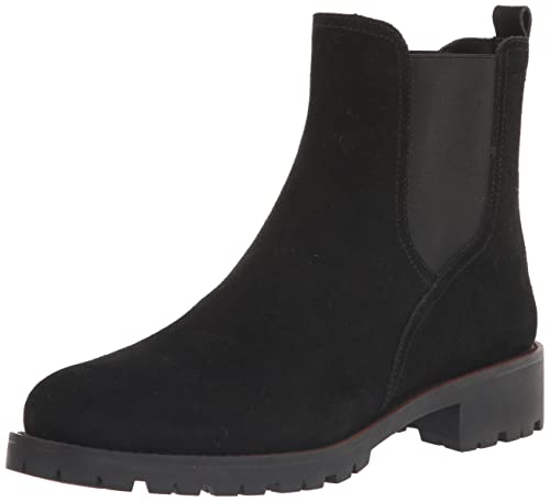 Sam Edelman Women's Jazmine Chelsea Boot, Black Suede, 8