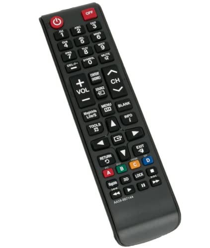 AA59-00714A Replace Remote Control Compatible with Samsung Monitor Display DE40C DE46C DE55C ED32C ED32D ED40C ED40D ED46C ED46D ED55C ED55D ED65C ED65D ED75C ED75D LE32C LE46C LE55C MD32C MD40C
