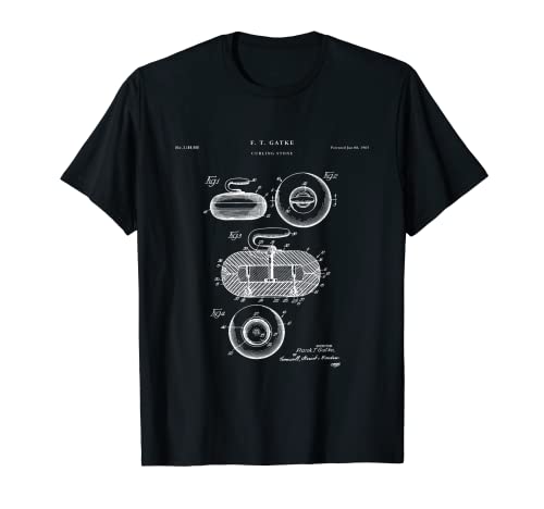 Curling Patent - Stone T-Shirt