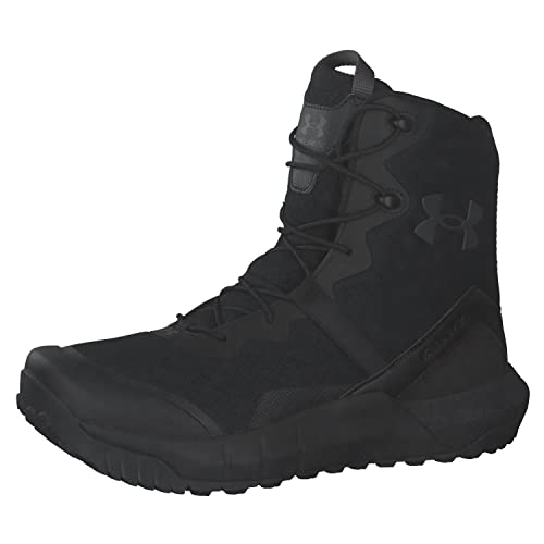 Under Armour Men's Micro G Valsetz Zip Military and Tactical Boot, Black (001)/Black, 11 M US