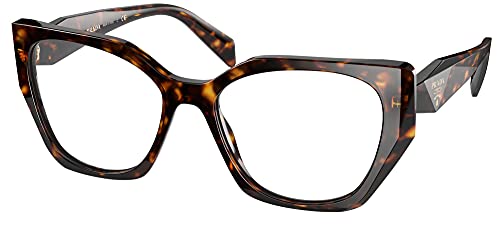 Prada PR 18WV 2AU1O1 Tortoise Plastic Fashion Eyeglasses 54mm