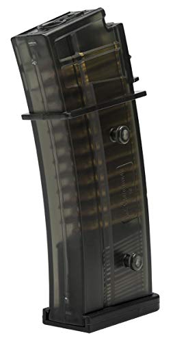 Elite Force HK Heckler & Koch G36 C AEG 6mm BB Rifle 400-Round Hi-Cap Airsoft Gun Magazine, Black