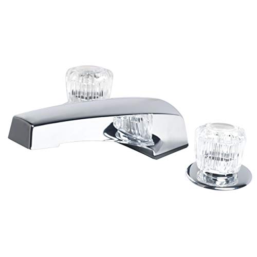 Laguna Brass 3340ACP Mobile Home Two Handle Non-Metallic Adjustable Garden Tub Filler, Chrome Finish