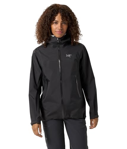 Arc'teryx Beta Jacket Women's | Redesign | Gore-Tex ePE Shell, Maximum Versatility - Waterproof Womens Hiking, Rain Jacket | Black, X-Large