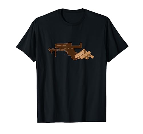 Log Splitter Wood Splitting Firewood T-Shirt