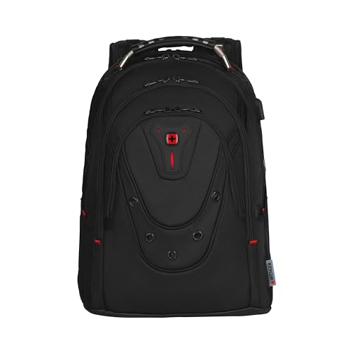 Wenger Ibex Ballistic Deluxe Laptop Backpack 35.56 cm 14 Inches 40.64 cm 16 Inches Black