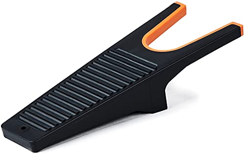 Pluvios - Boot Jack Cowboy Boot Puller - Extra Grip Boot Remover for Cowboy Boots, Work Boots & Outdoor Muck Shoes - Includes Grooved Boot Scraper for Removing Mud