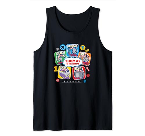 Thomas & Friends - Thomas & Friends Grid Tank Top