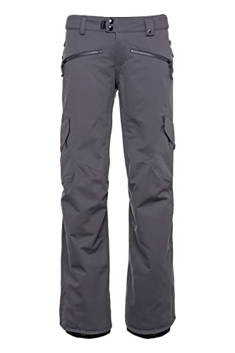 686 Women's Aura Cargo Pant - Water & Weather Resistant - Charcoal, Large