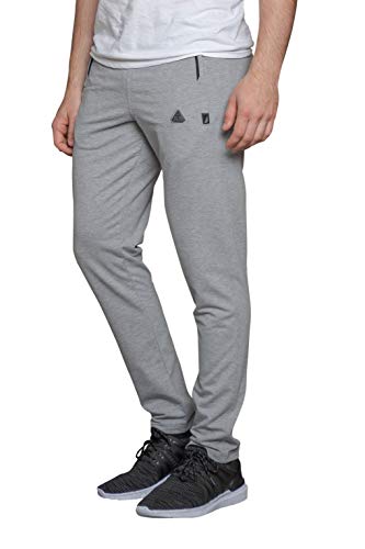 SCR SPORTSWEAR Men's Sweatpants with Pockets Tapered (M/33L, LGH-K536)