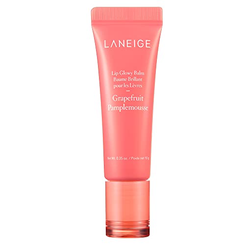 LANEIGE Lip Glowy Balm - Grapefruit: Hydrate & Tint with Murumuru and Shea Butter
