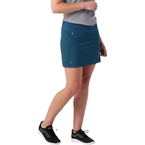 Smartwool SW016606G74L Women's Merino Sport Lined Skirt Twilight Blue L