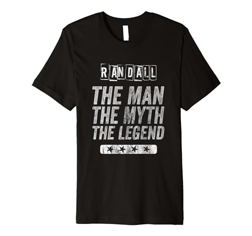 Randall The Man The Myth The Legend First Name Randall Premium T-Shirt