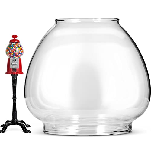 Gumball Machine Acrylic 'SHATTERPROOF' Replacement Bowl Ball for 15inch Gumball Machines - Compatible with The Candery and Most Other 15inch Models