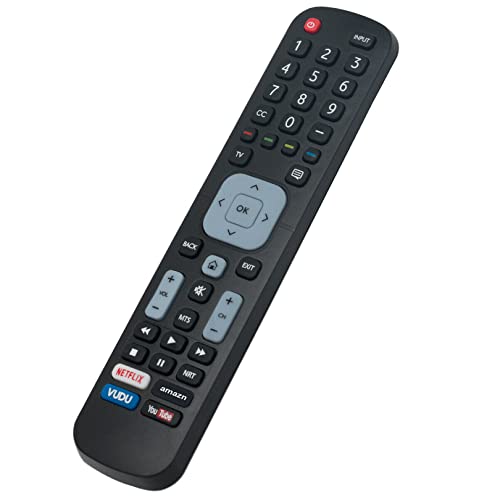 EN2A27HT Replace Remote Control fit for Hisense TV 30H5D 40H5D 43H5D 50H5D 43H6D 50H6D 55H6D 65H6D 49H6E 43H7D 50H7D 55H7D 43H8C 55H8C 60H8C 43H620D 50H620D 55H620D 50DU6070 55DU6070 60DU6070 50H7050D