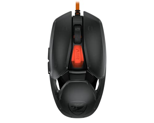 COUGAR Airblader Tournament Extreme Lightweight 20000 DPI Gaming Mouse with Advanced PIX Software (Black)