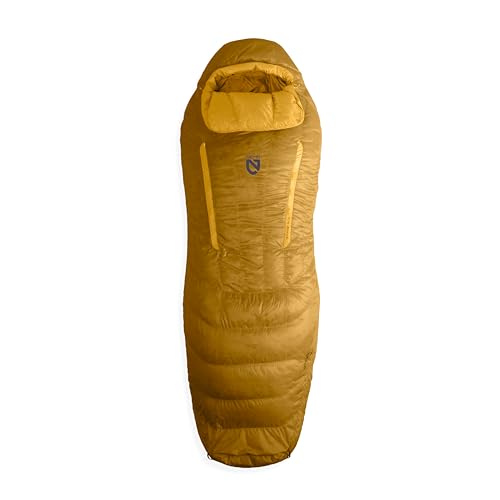 NEMO Men's Disco Endless Promise Down Sleeping Bag g 15°F, Chai, Regular